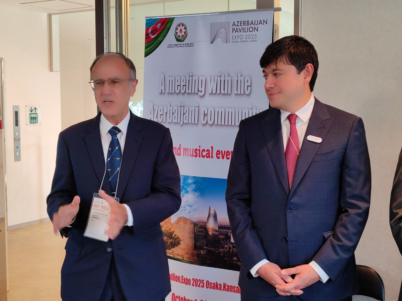 Fuad Muradov Yaponiyadakı Azərbaycan icması ilə görüşüb - FOTOLAR